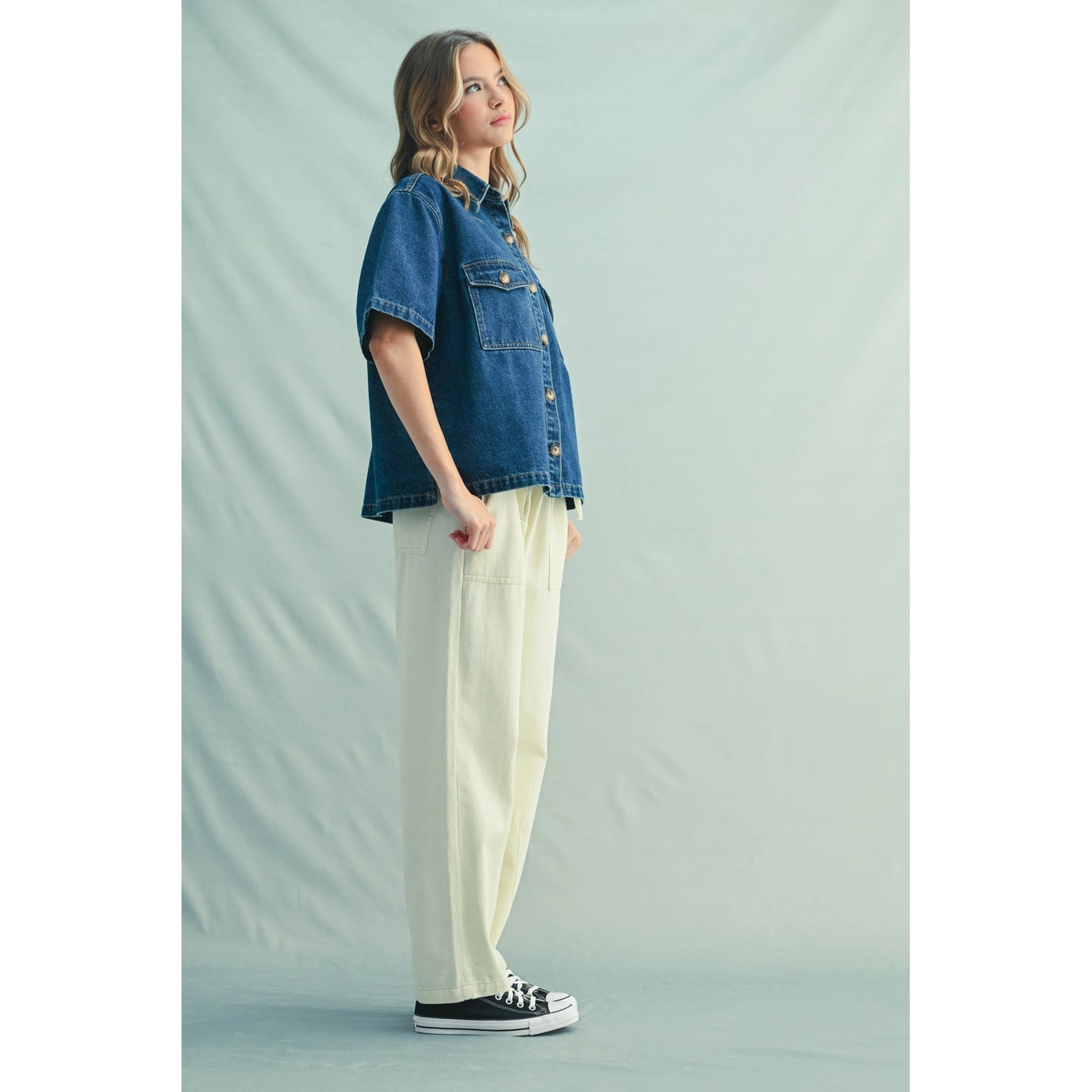 Outlaw Blues Denim Top