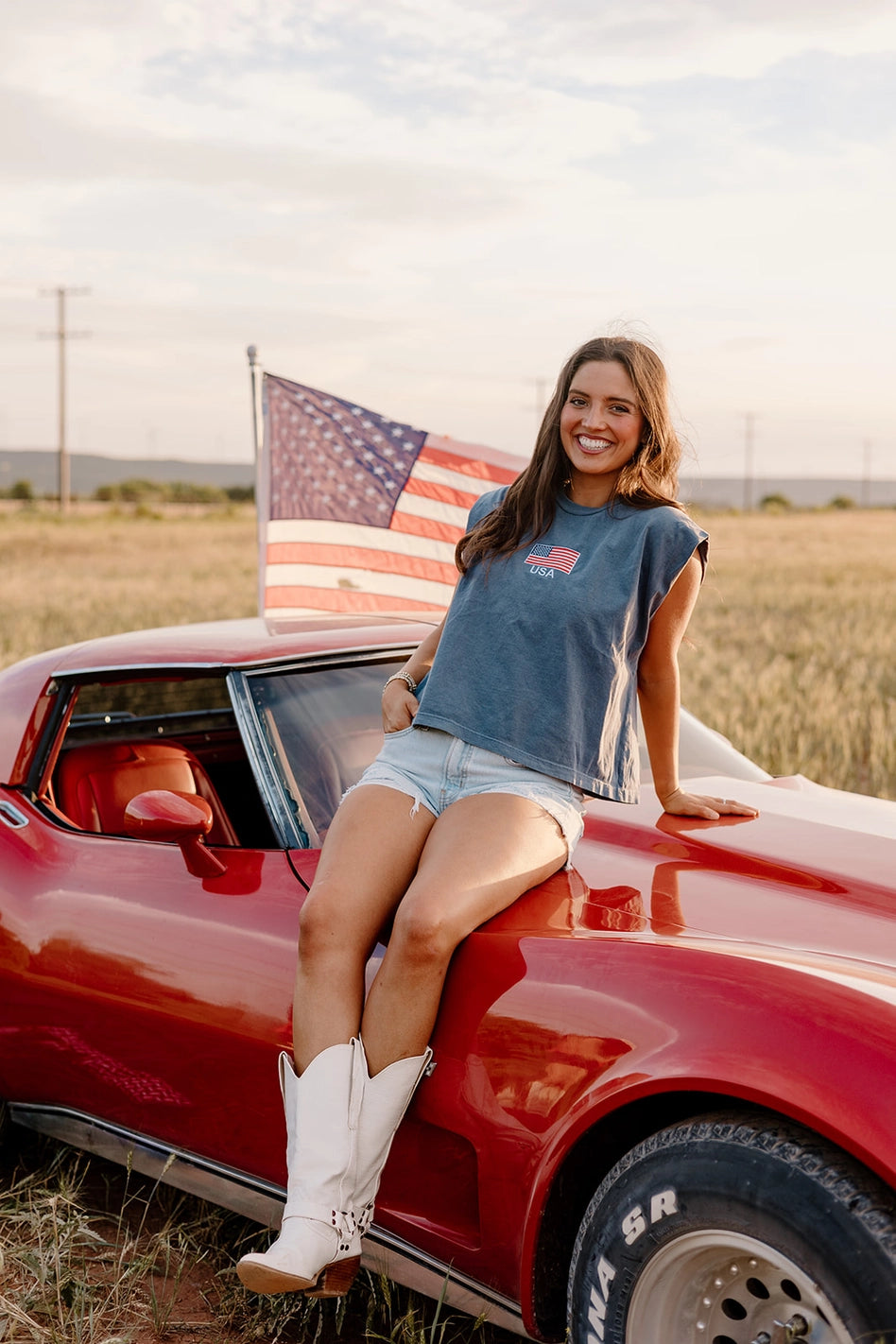 Made in the USA Muscle Tee