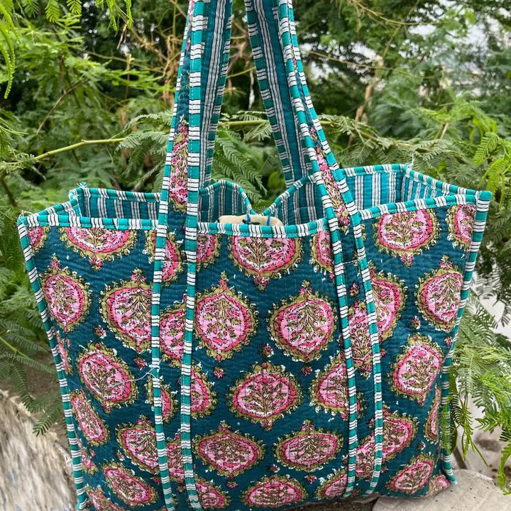 The Heirloom Tote Qulited Bag
