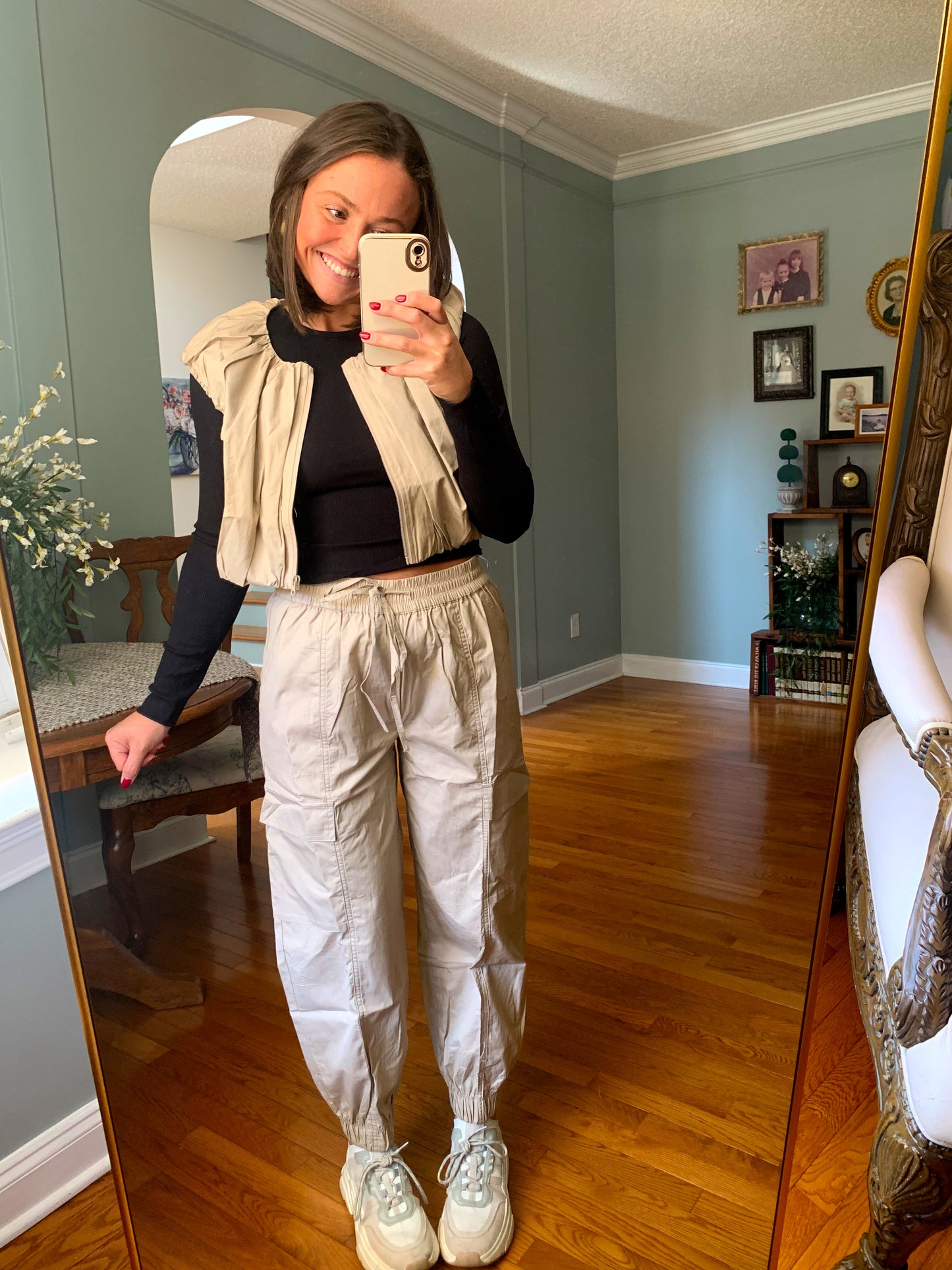 Rayon Ruched Vest Top