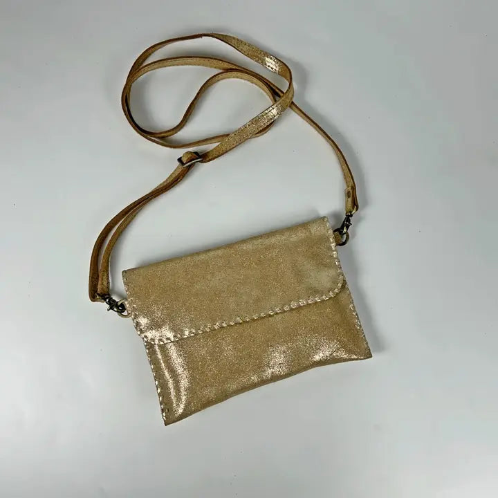 Grace Crossbody Bag-Suede Leather