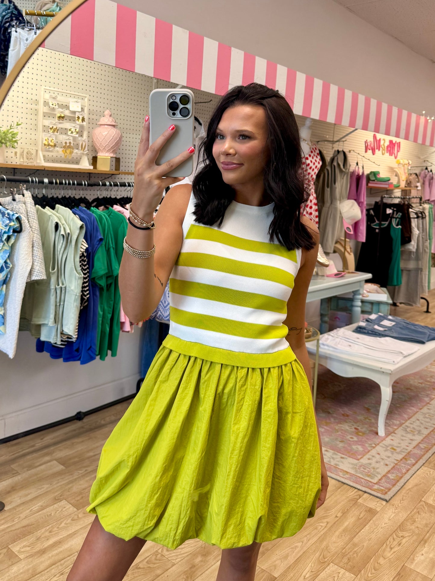 Bubble Trouble Mini Dress