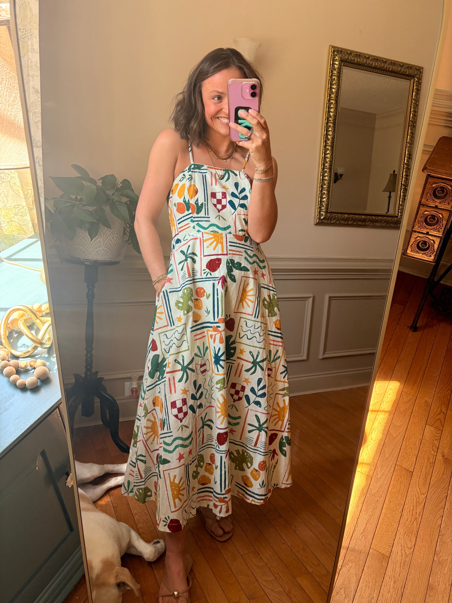 The Mosaic Midi Dress