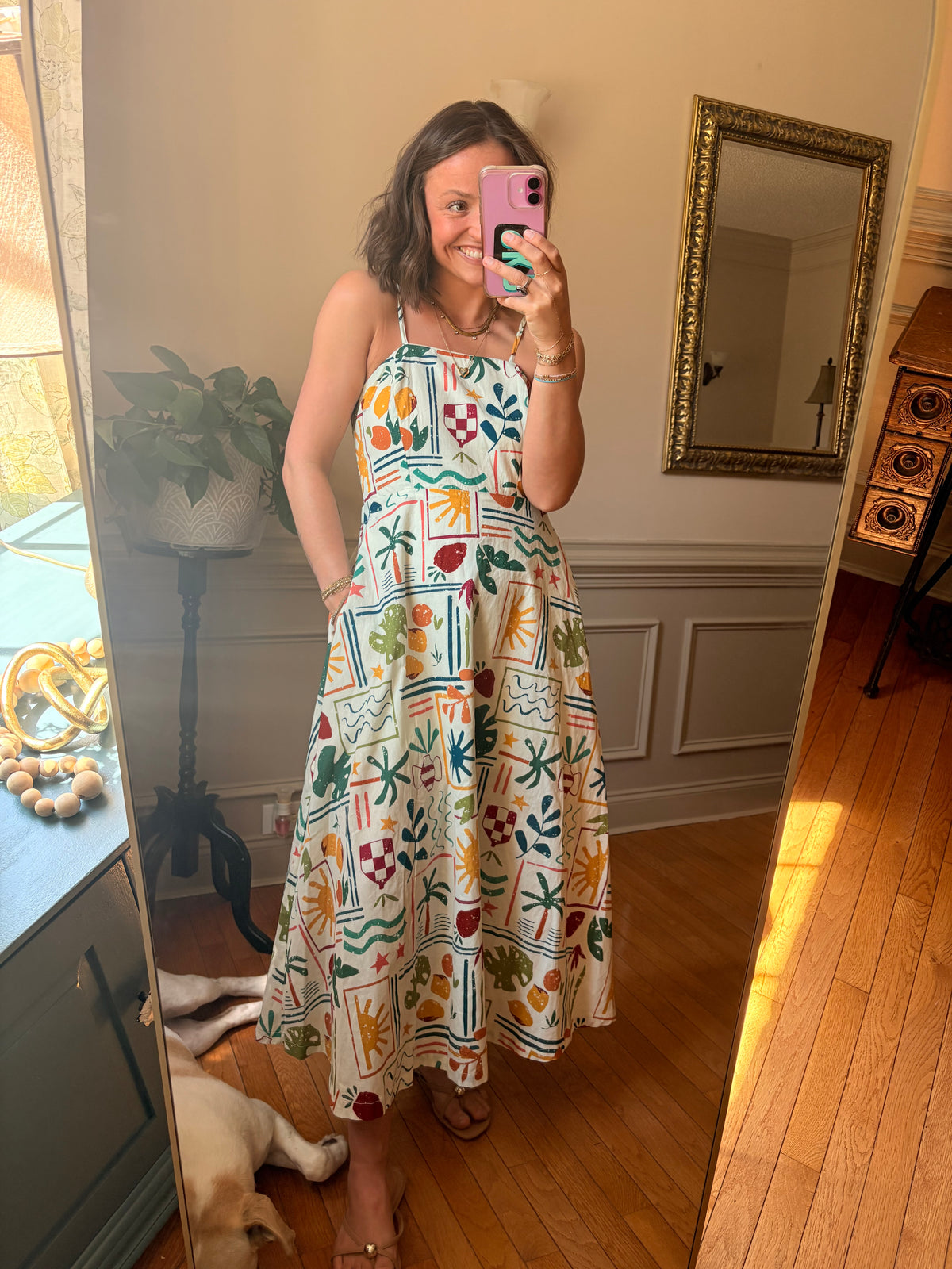 The Mosaic Midi Dress