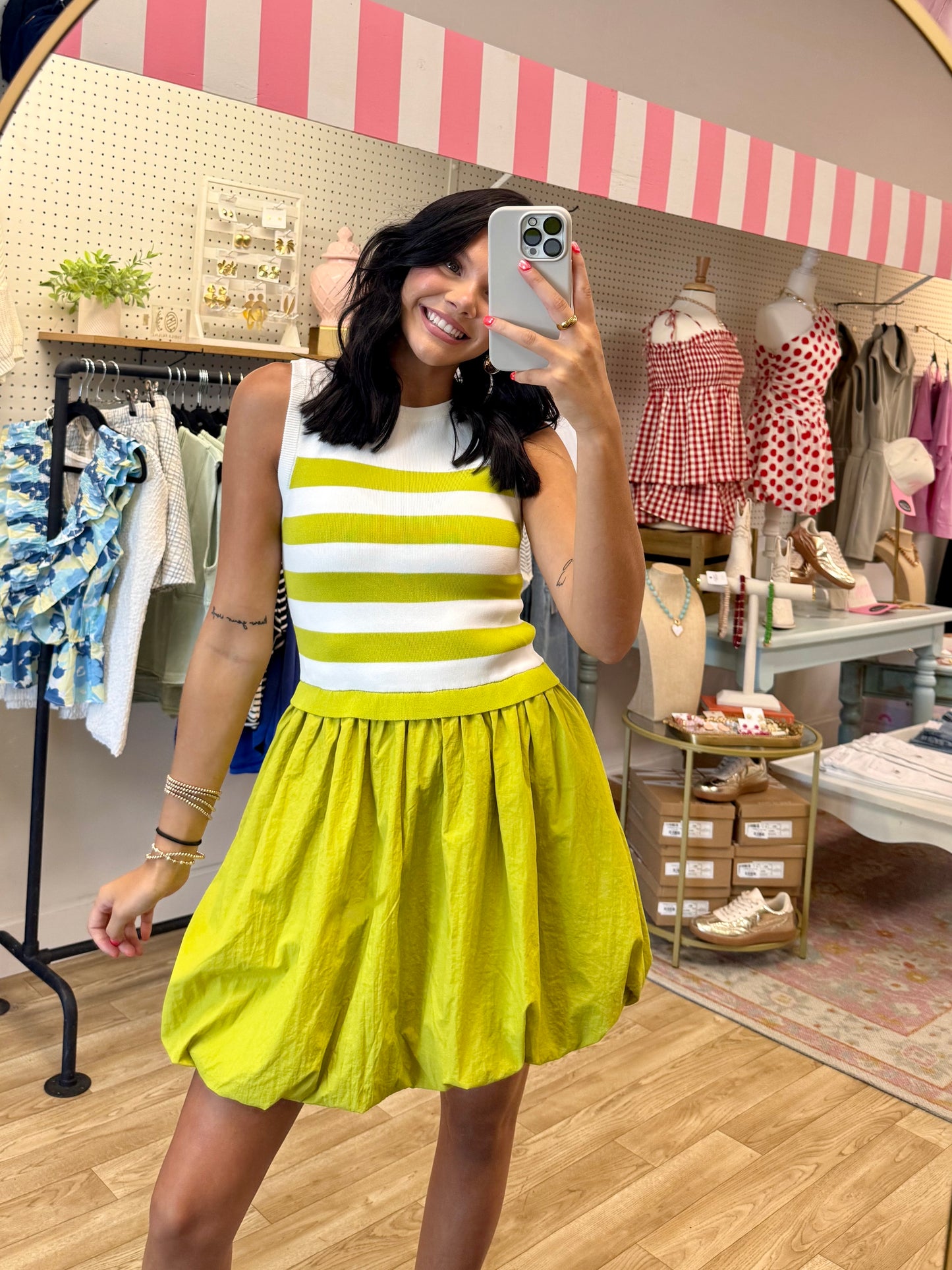 Bubble Trouble Mini Dress