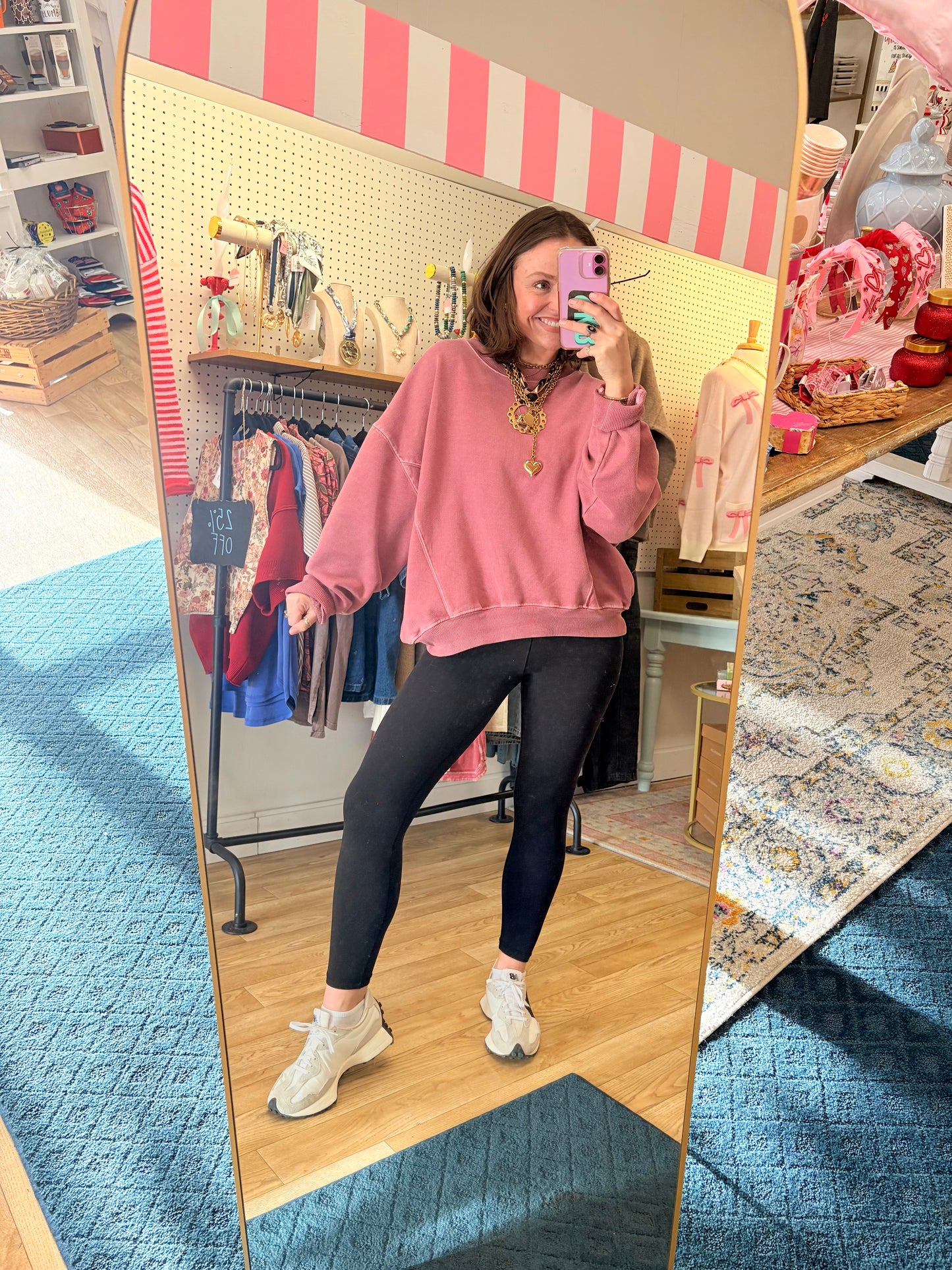 Lazy Days Pigment Washed Sweatshirt