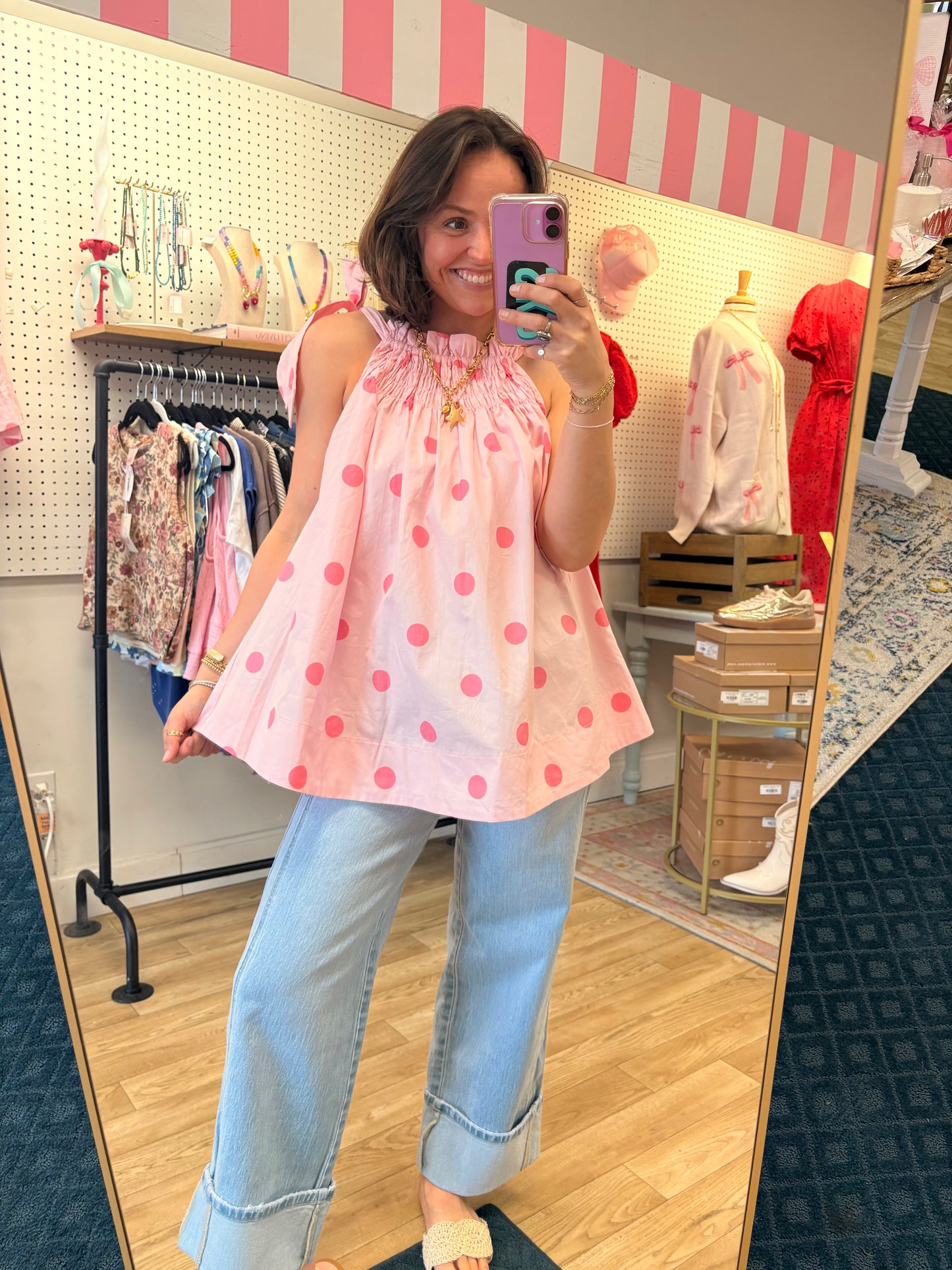 The Darling Dot Blouse