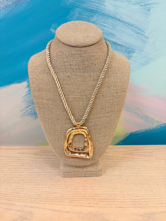 Kip Rope Pendant Necklace