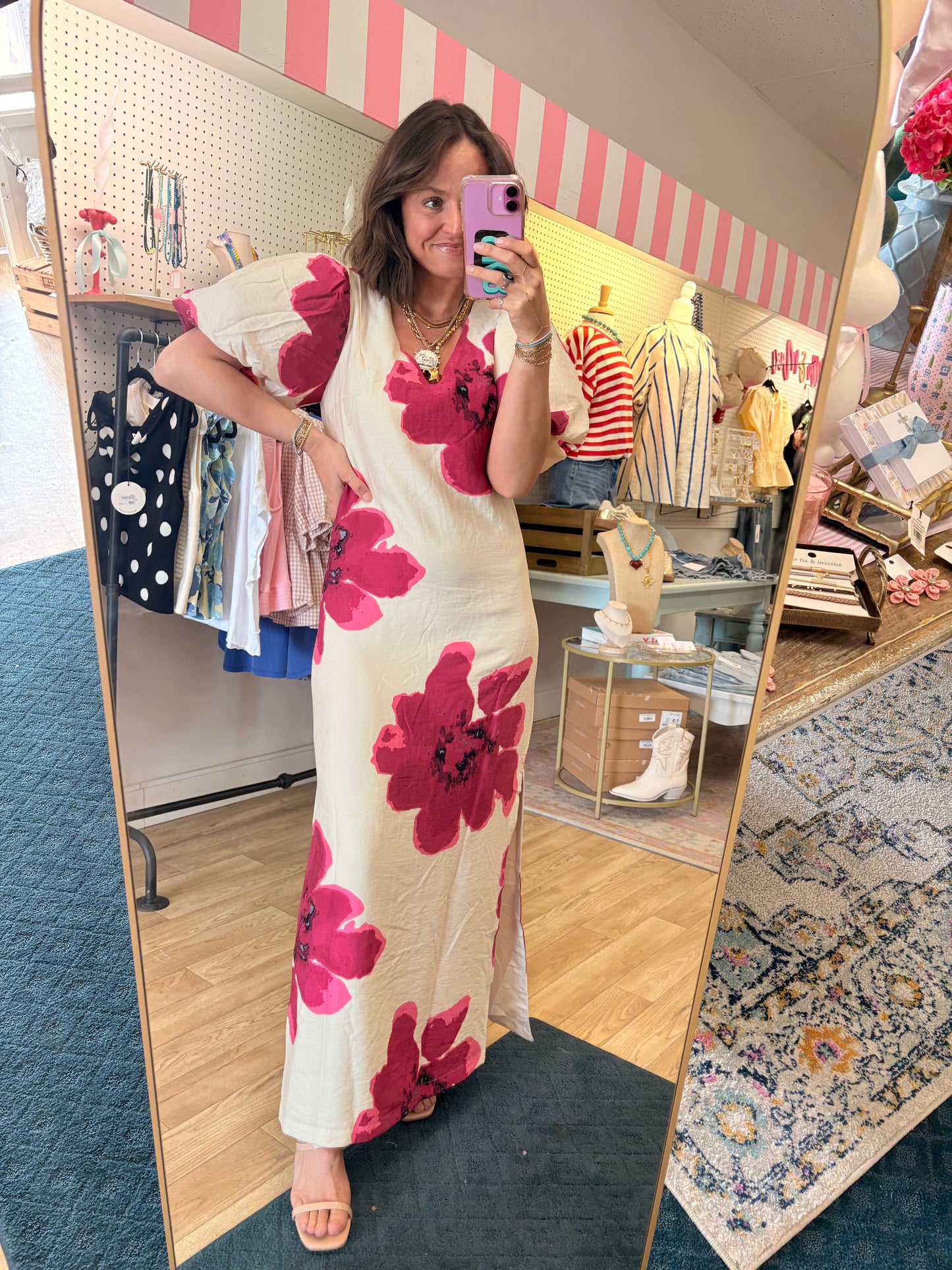 Garden Party Glam Maxi Dress