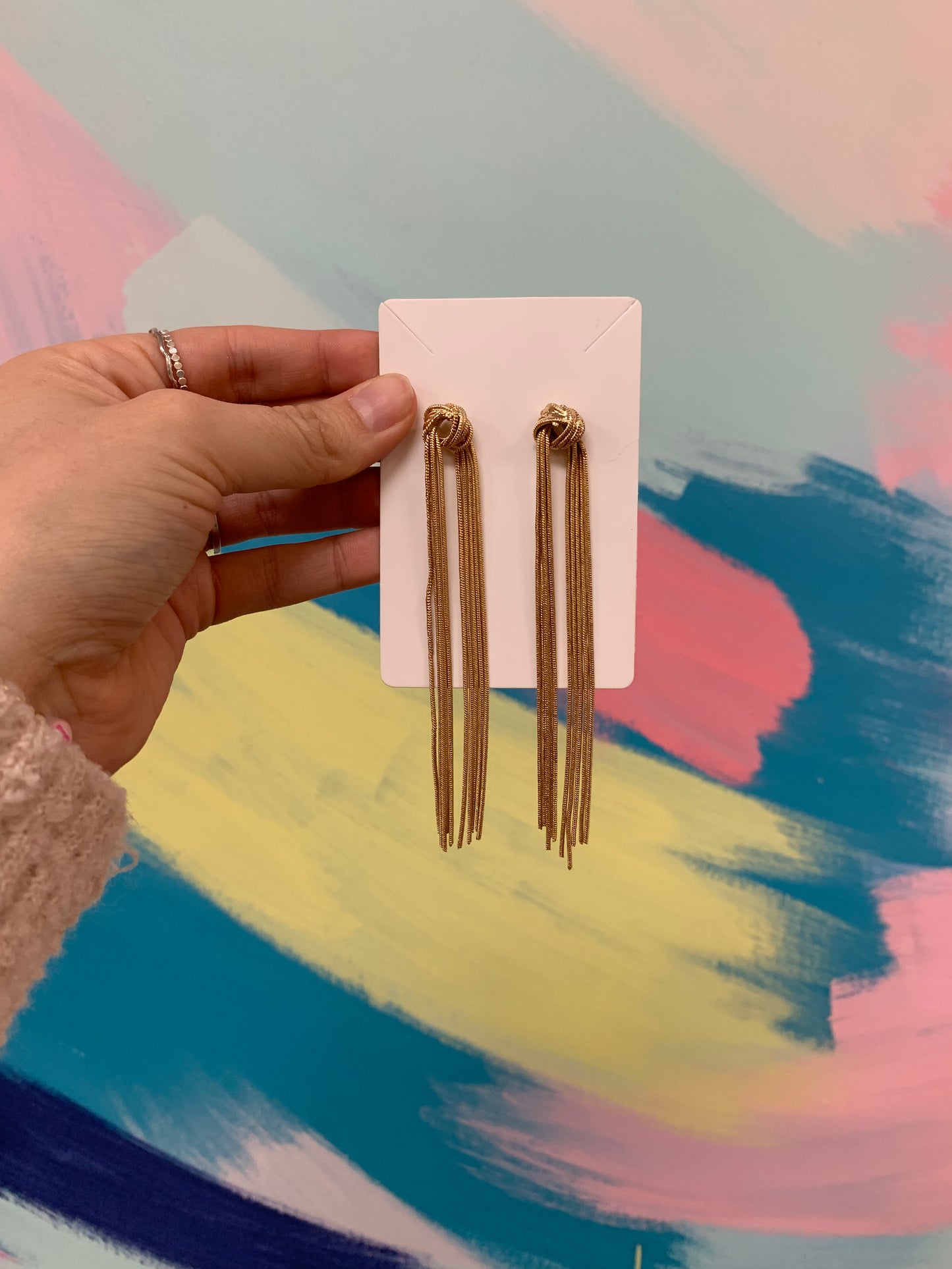 Tinsley Tassal Drop Earrings
