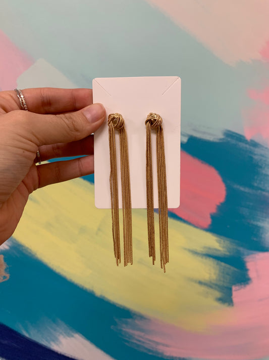 Tinsley Tassal Drop Earrings