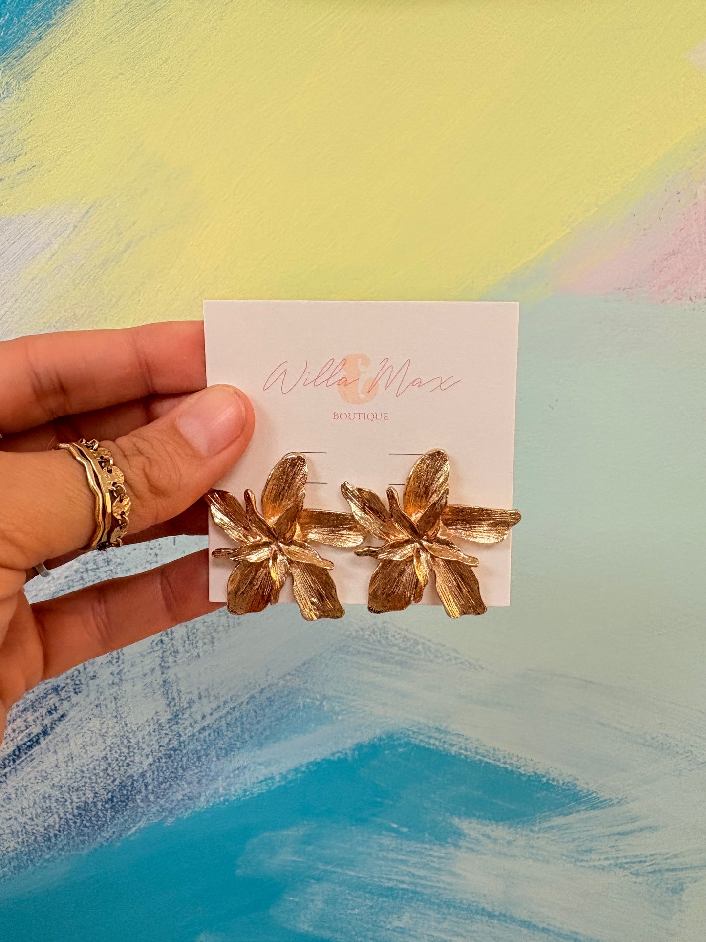 Skye Flower Earrings