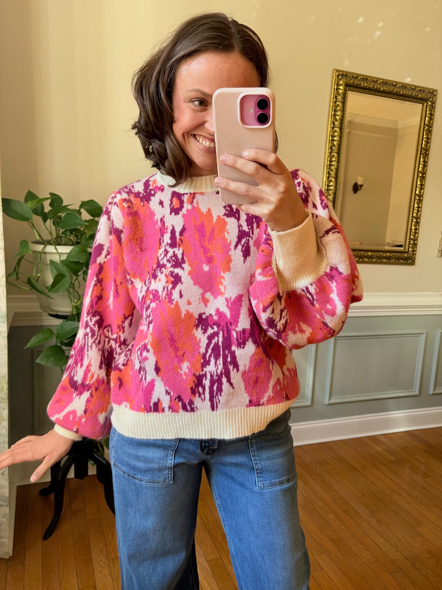 Pattern Play Knit Sweater