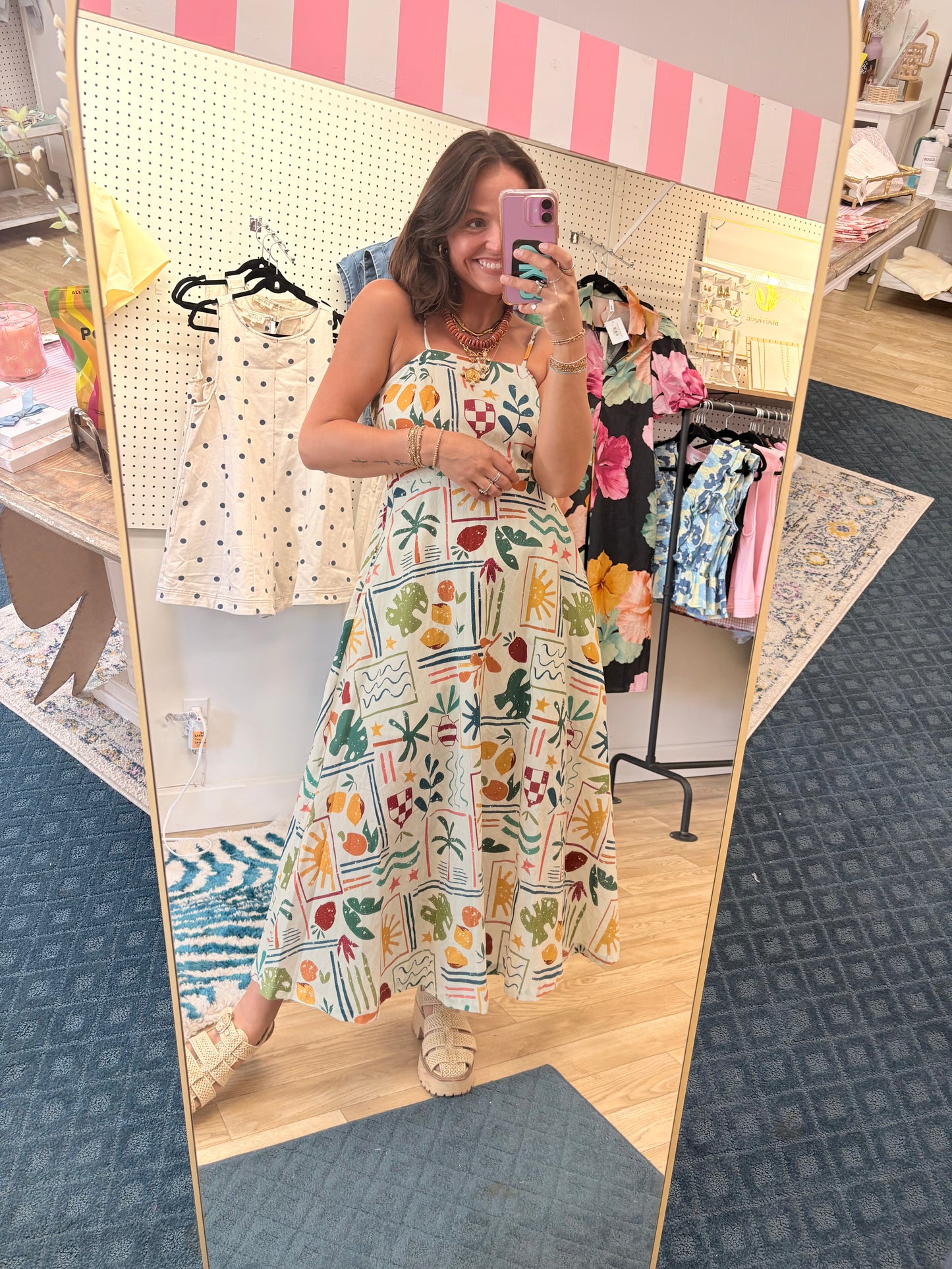 The Mosaic Midi Dress