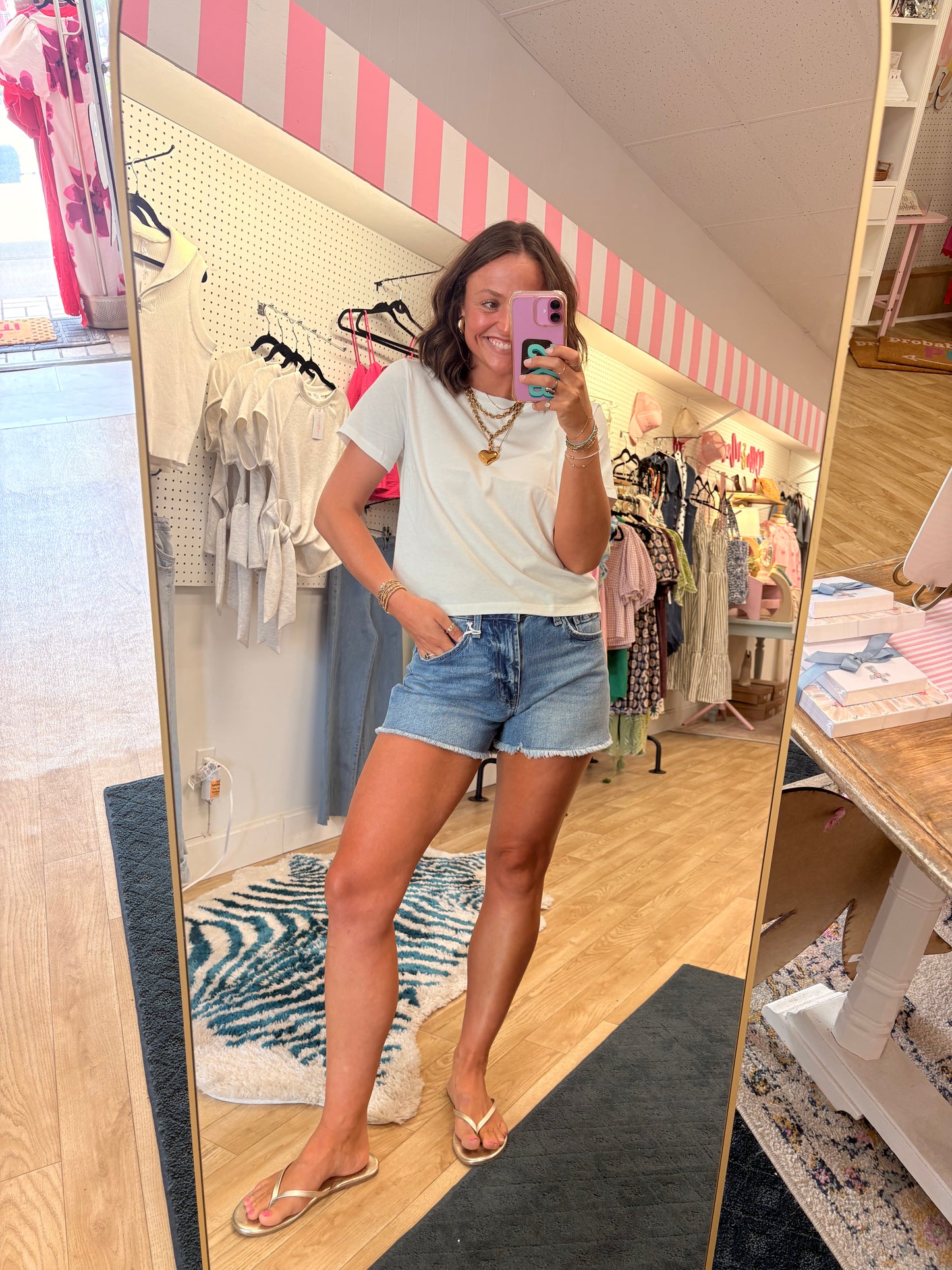 Just Being Basic Cotton Tee