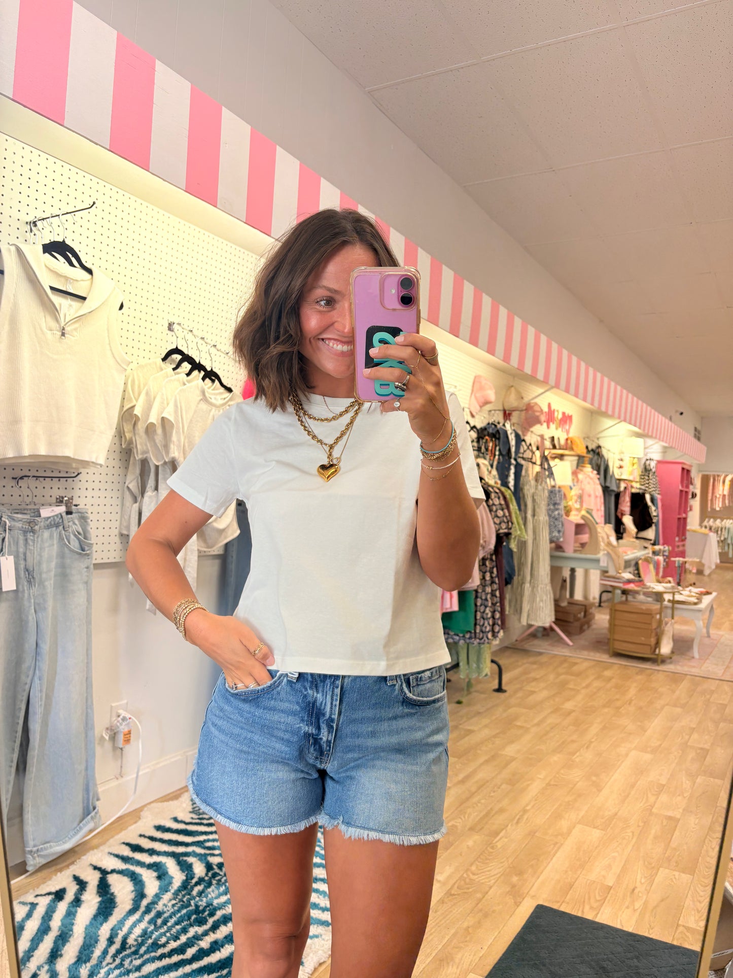 Just Being Basic Cotton Tee