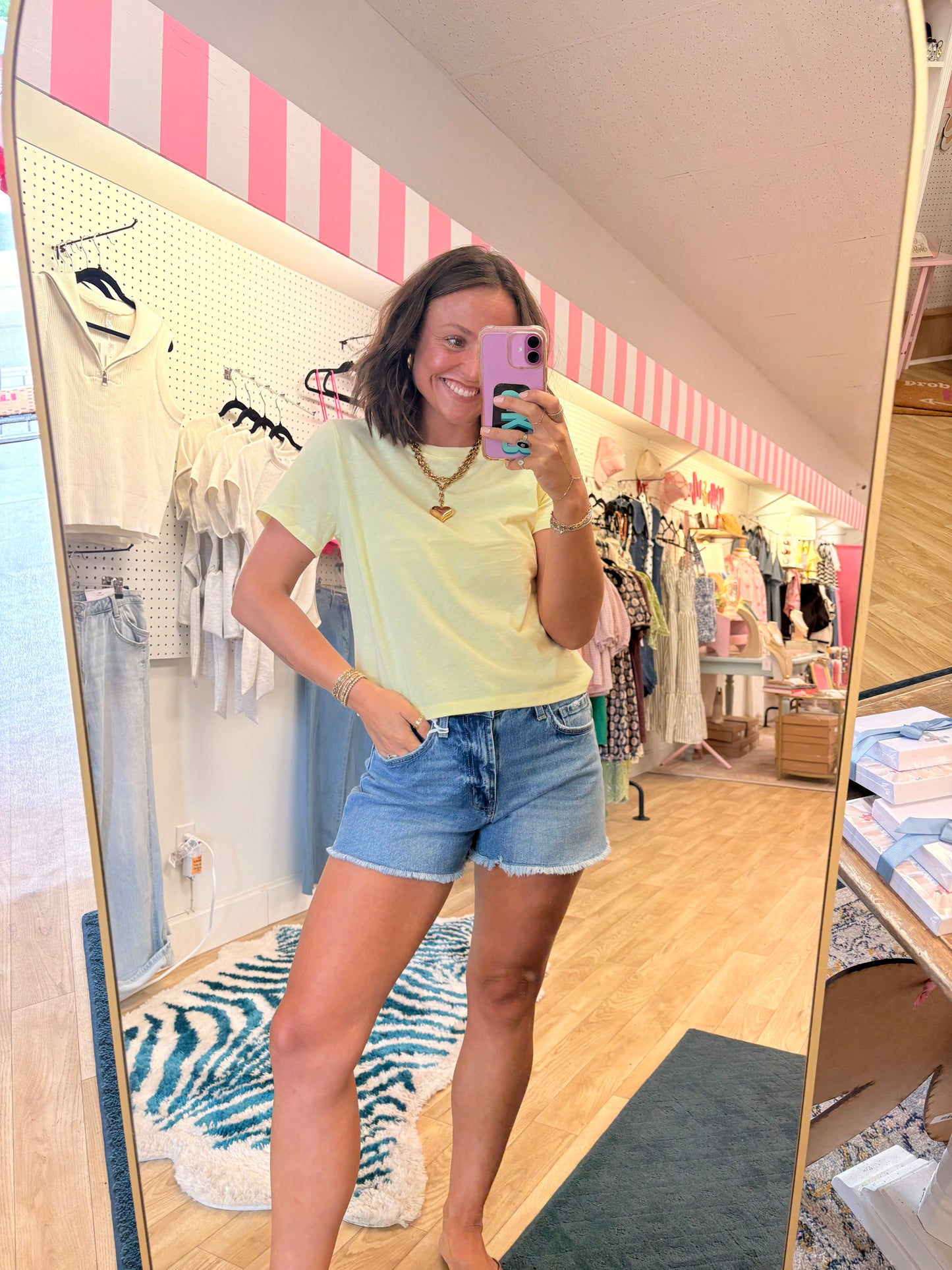 Just Being Basic Cotton Tee