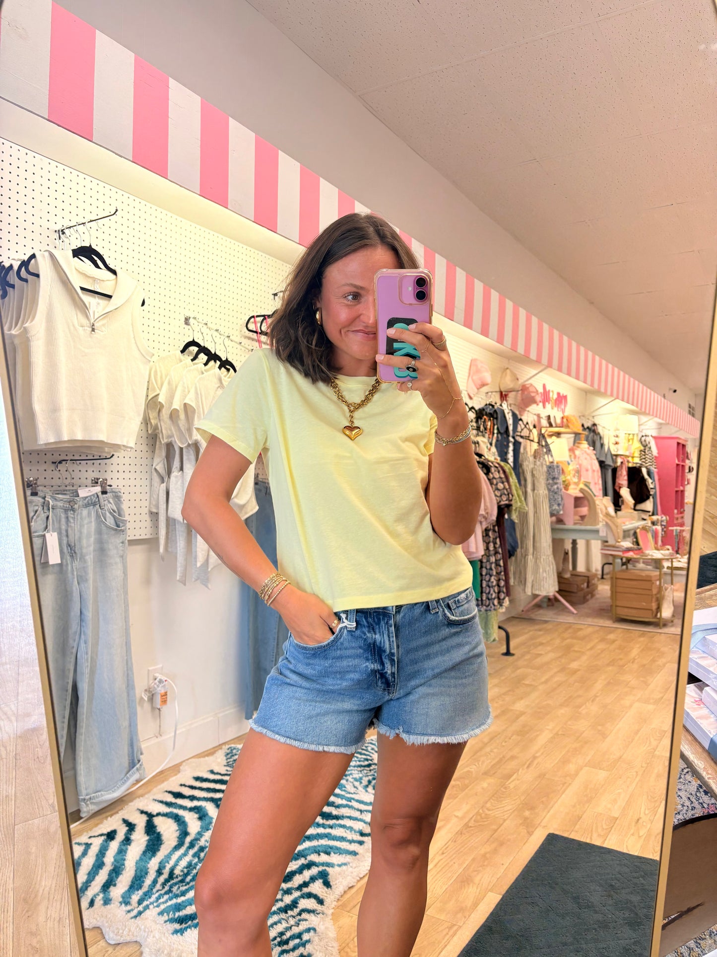Just Being Basic Cotton Tee