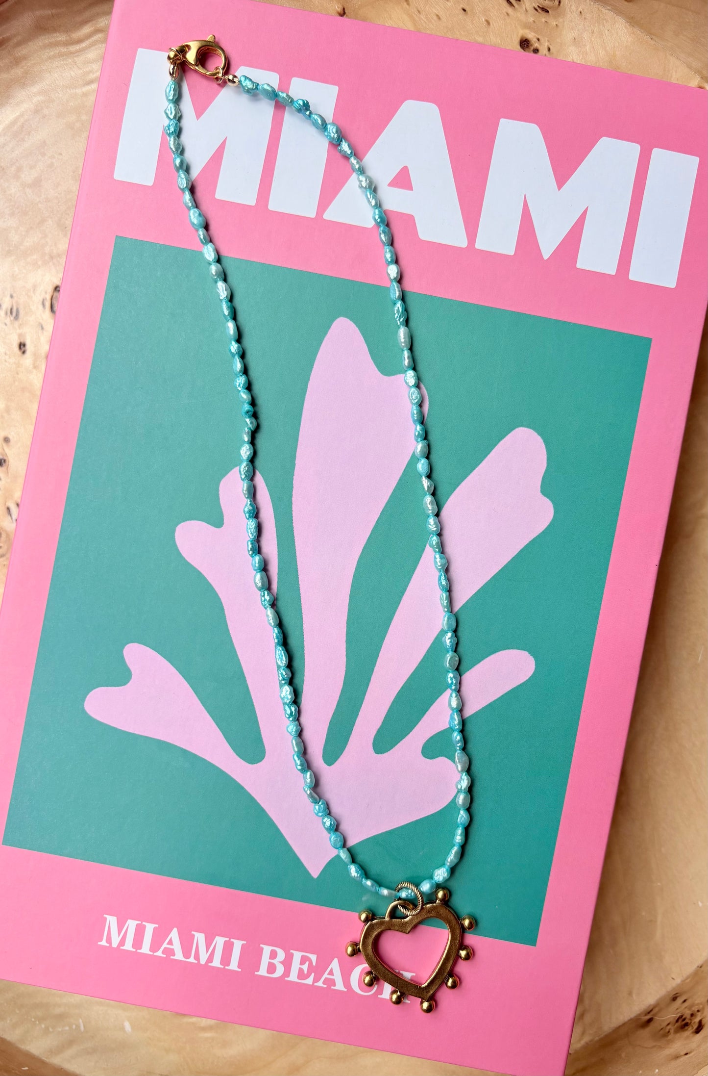 Georgia Necklace - Sky Turquoise