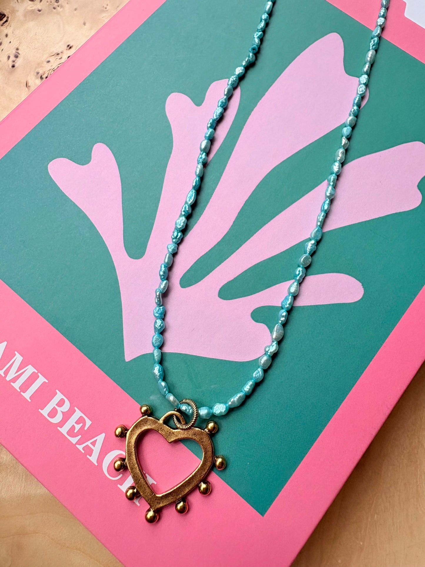 Georgia Necklace - Sky Turquoise