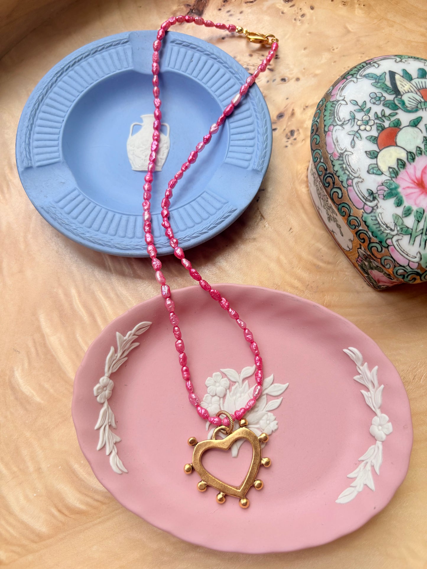 Georgia Necklace - Fandango Pink
