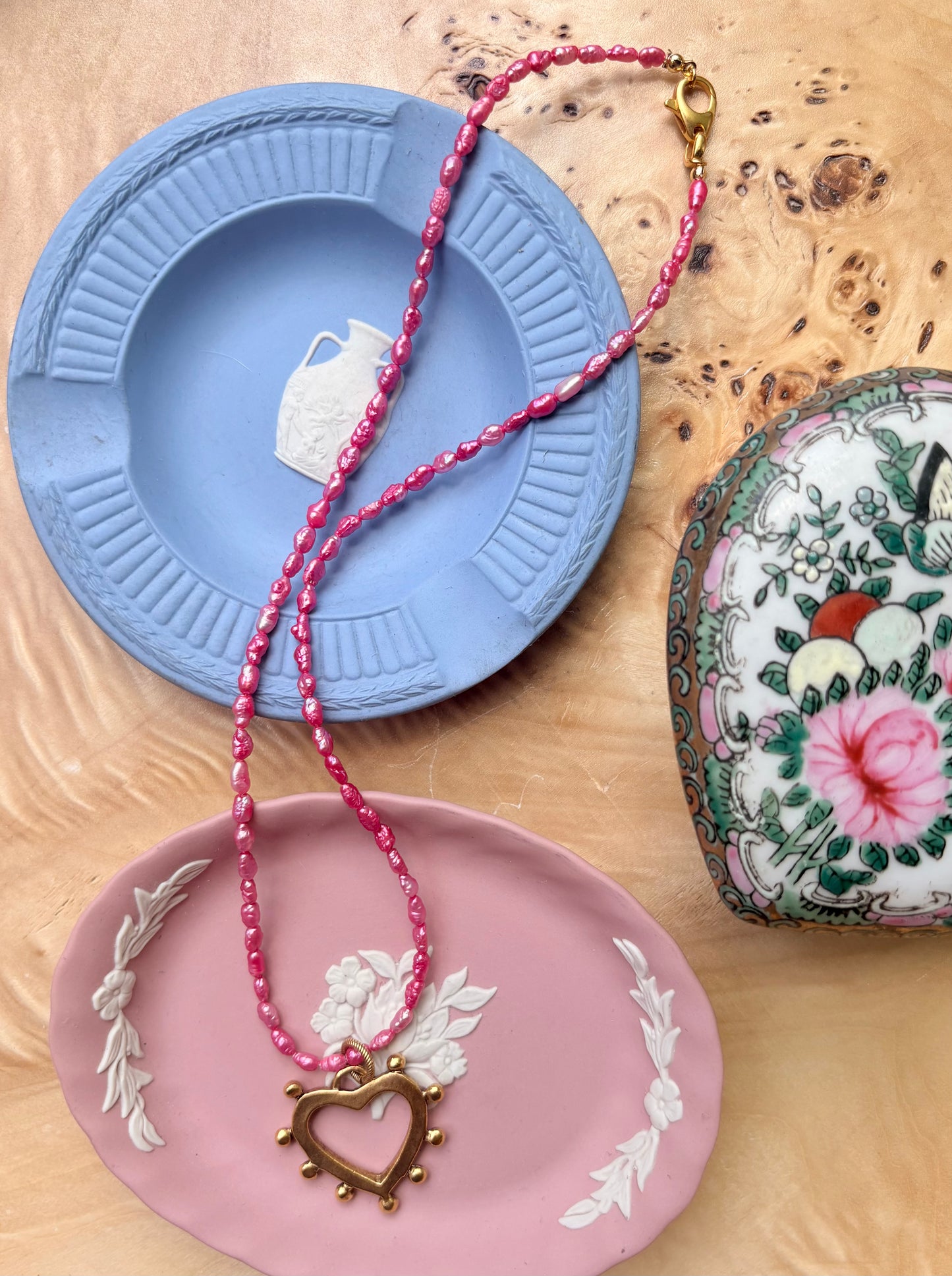 Georgia Necklace - Fandango Pink