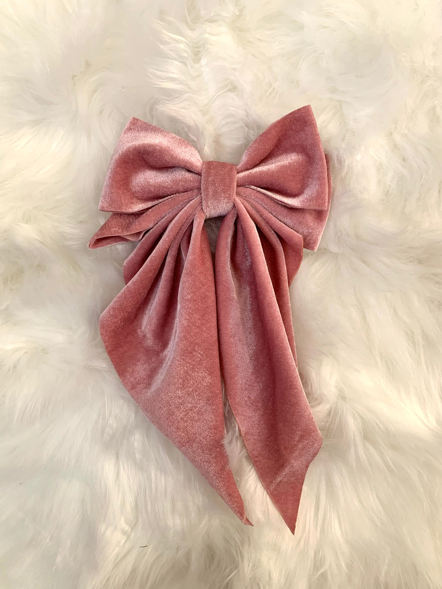 Velvet Butterfly Cip Bow