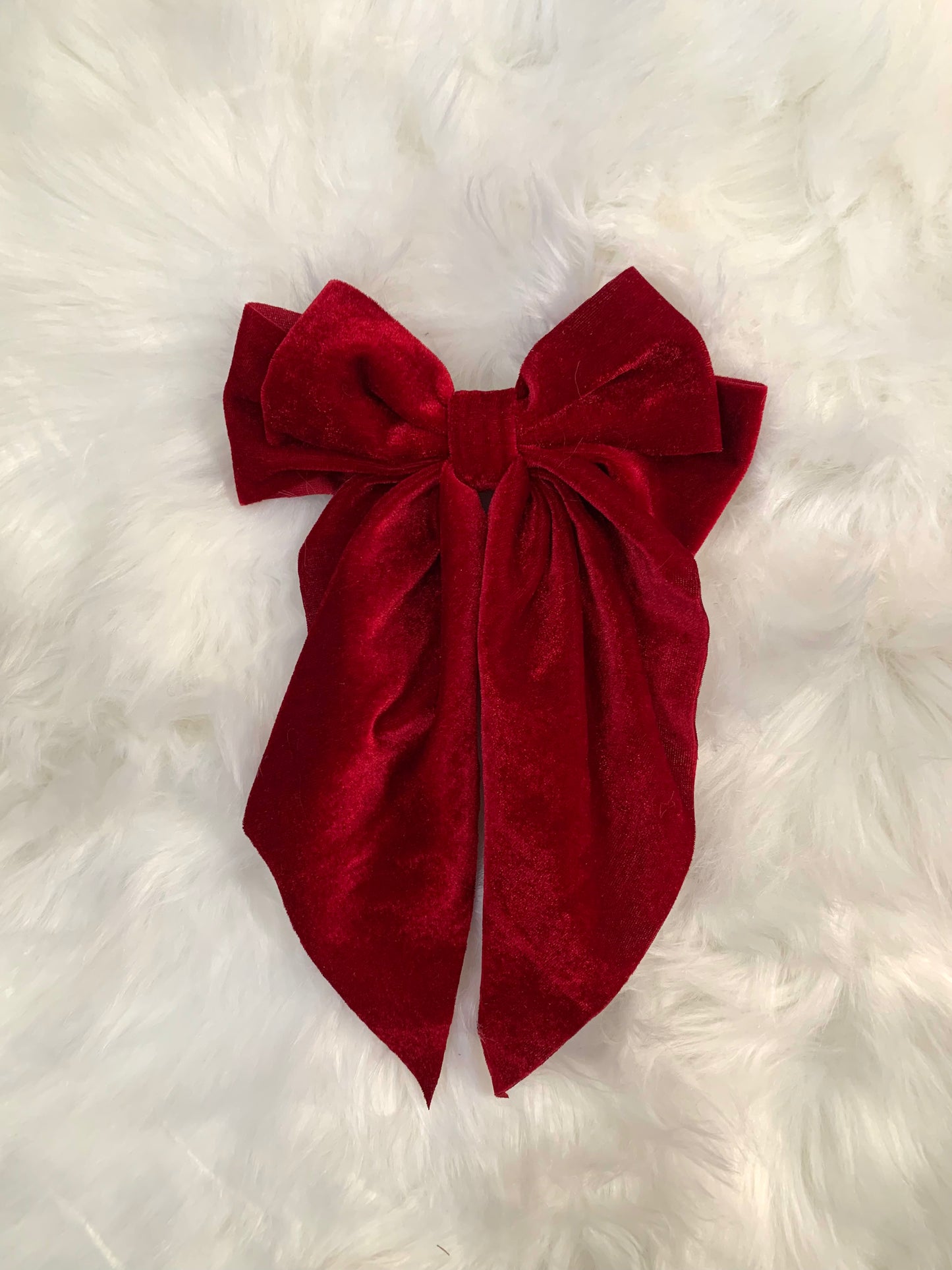 Velvet Butterfly Cip Bow