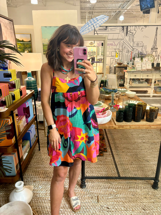 Palm Paradise Mini Dress