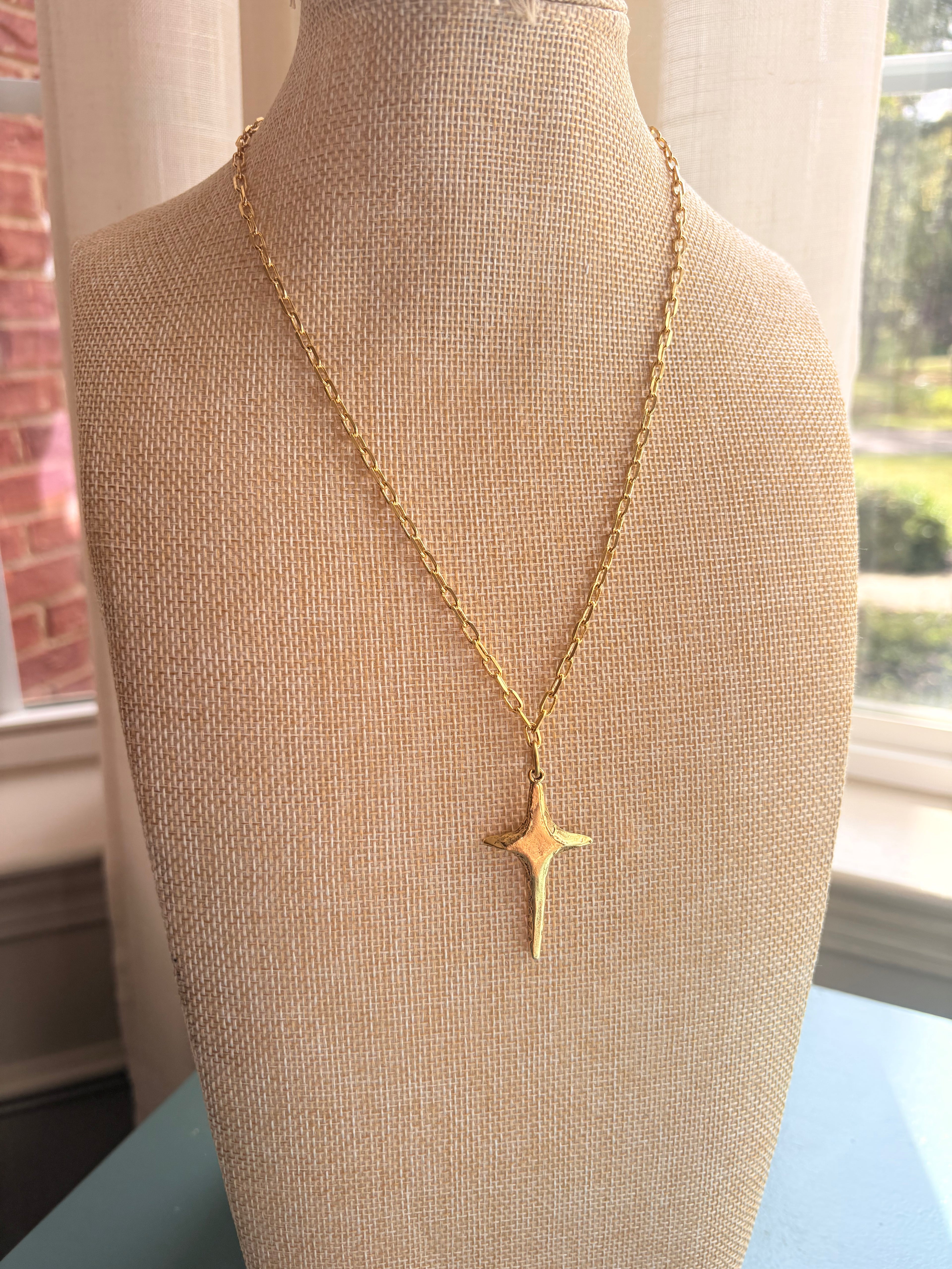 Collins Cross Necklace