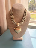 Sutton Puff Heart Necklace