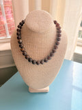 Baker Round Beaded Necklace