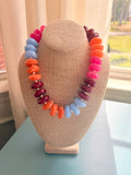 Stevie Resin Beaded Necklace