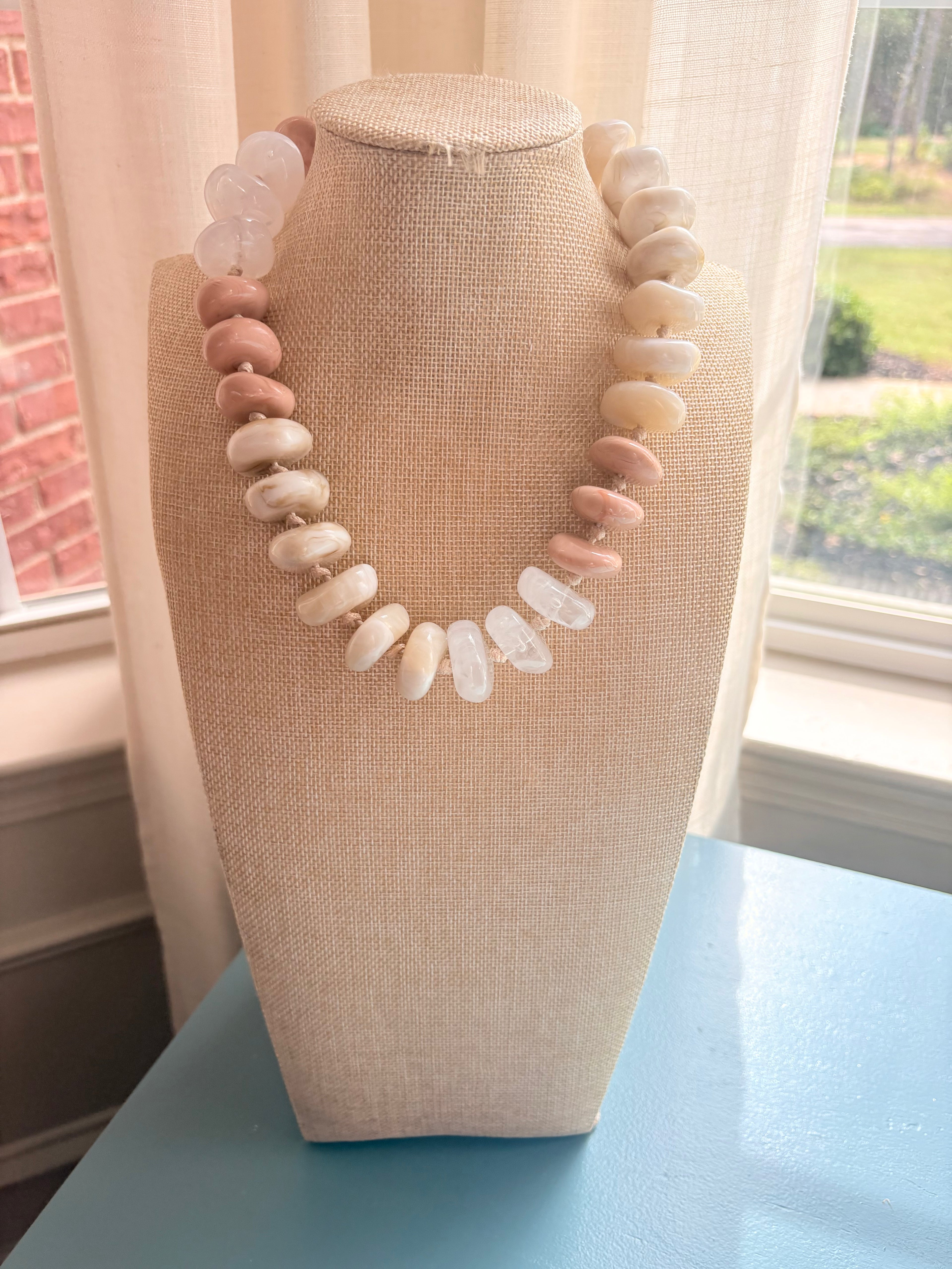 Scout Resin Beaded Necklace