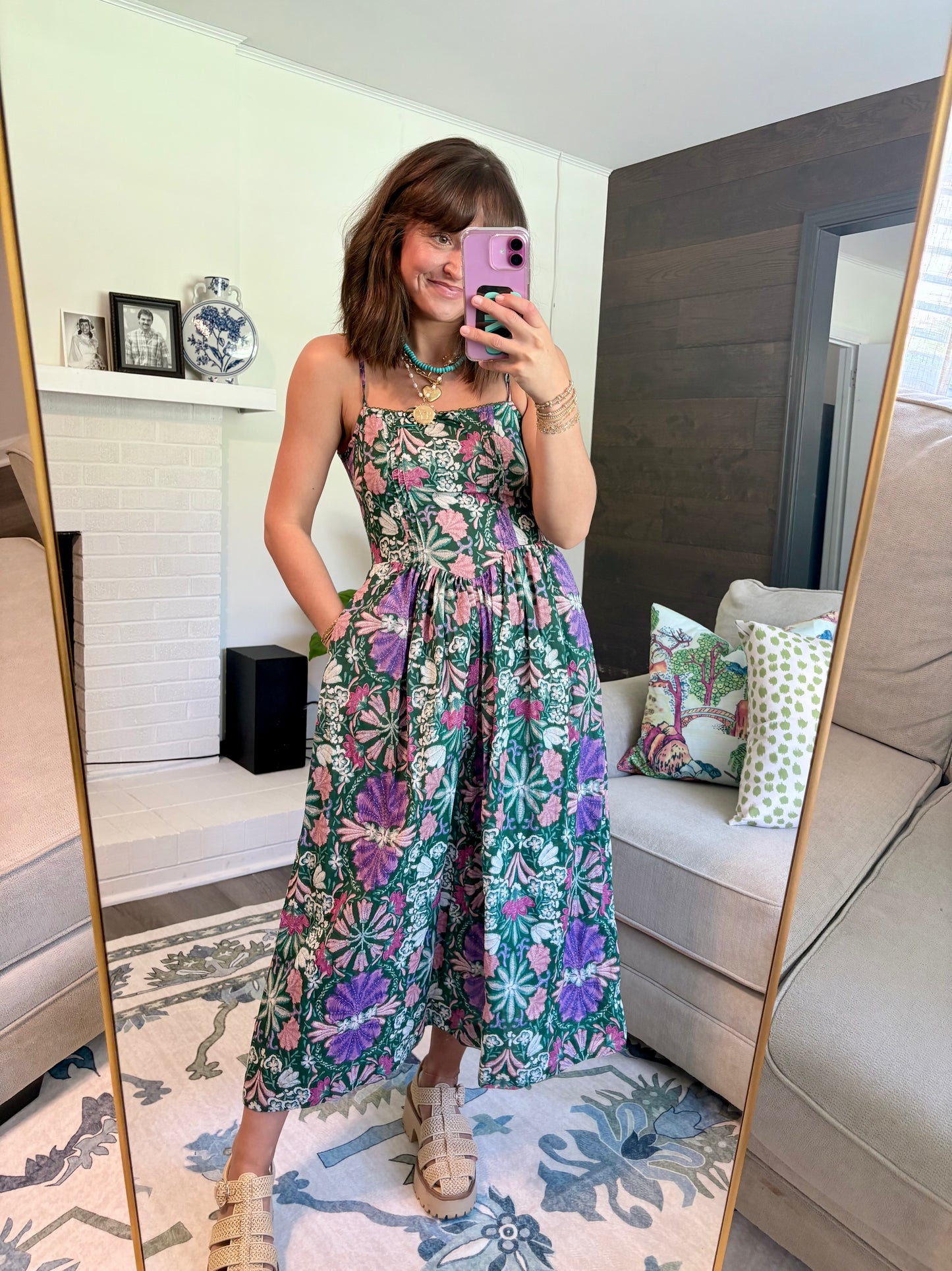 Florally Yours Midi Dress