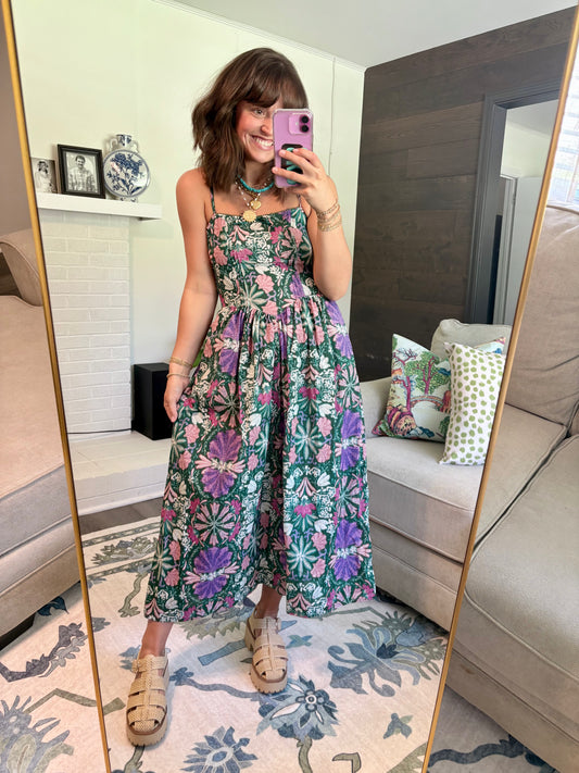 Florally Yours Midi Dress