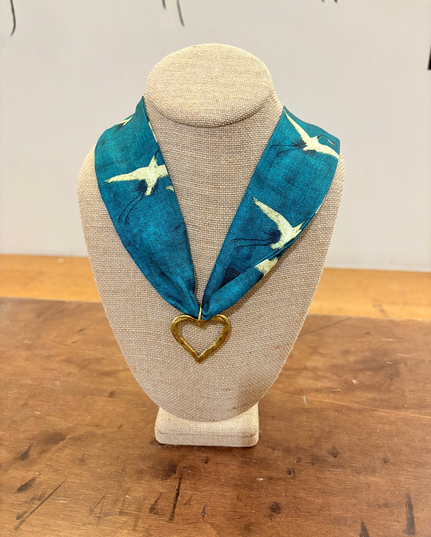Birds of a Feather Scarf Necklace