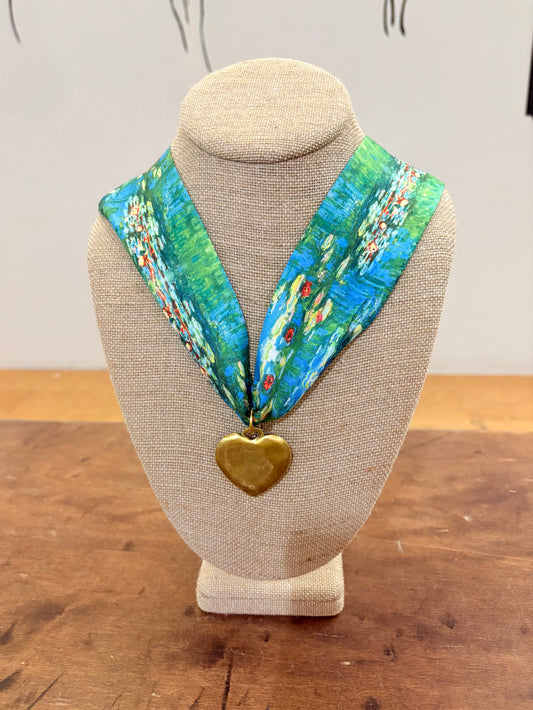 Bright Love Scarf Necklace