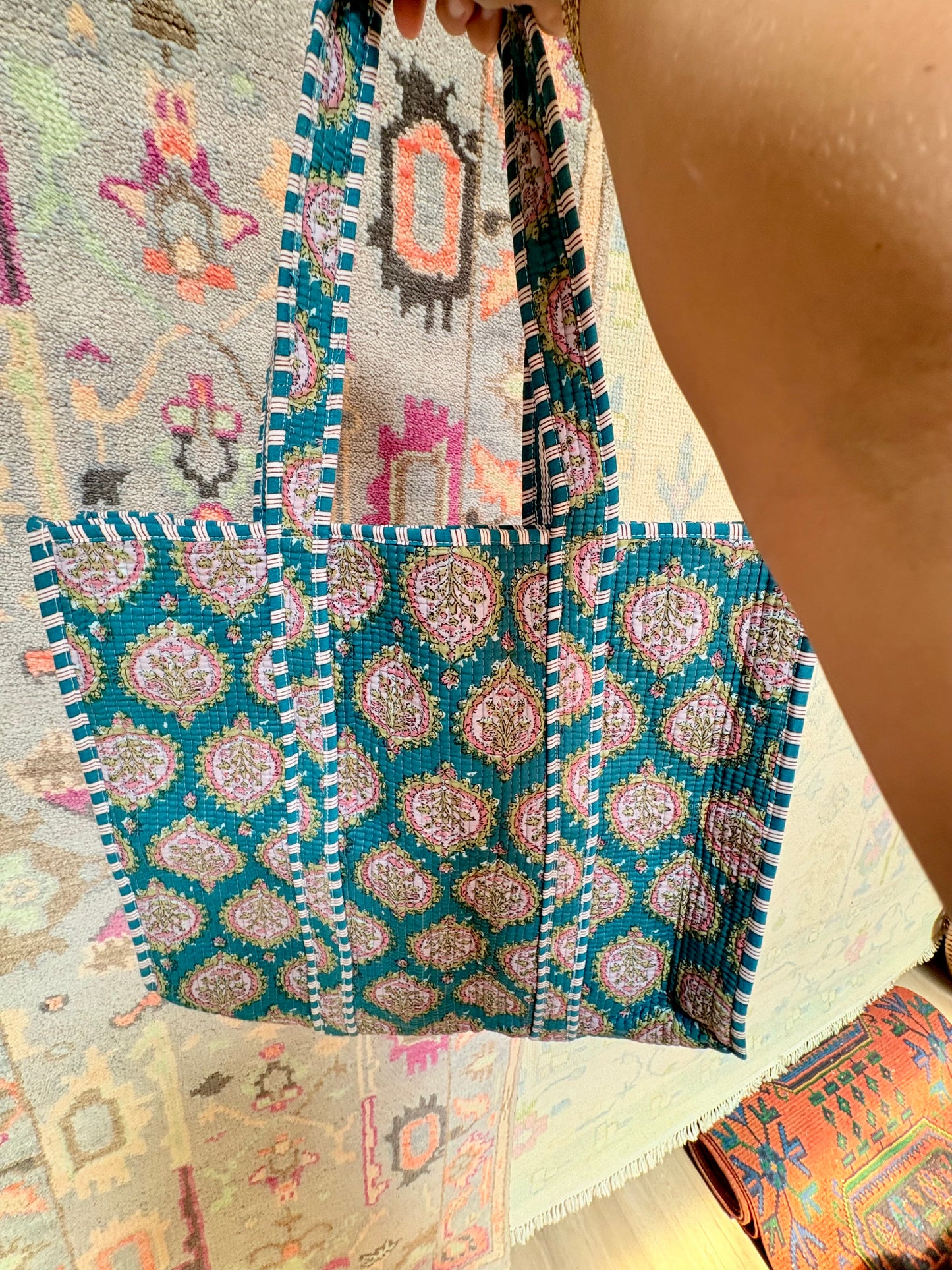 The Heirloom Tote Qulited Bag