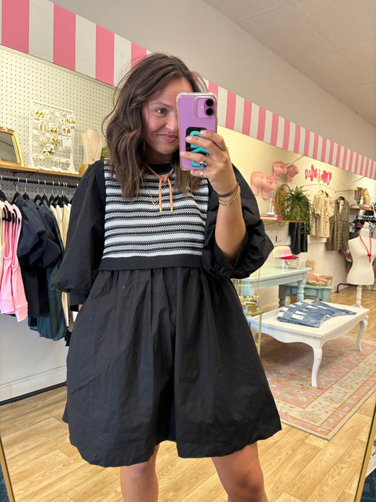 The Defined Darling Mini Dress