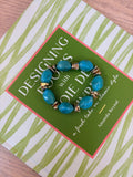 Vaughn Acrylic & Gold Bracelet
