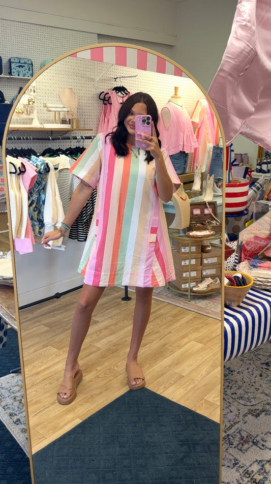 In Line & In Style Mini Dress