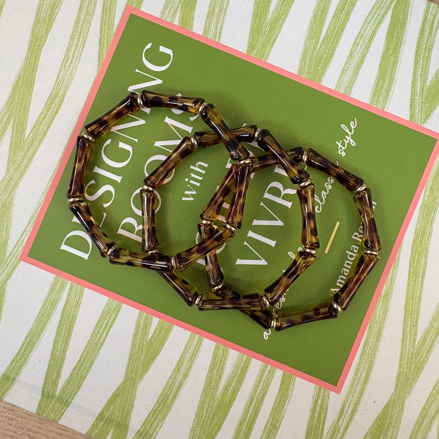Candace Acrylic Marbled Bangles