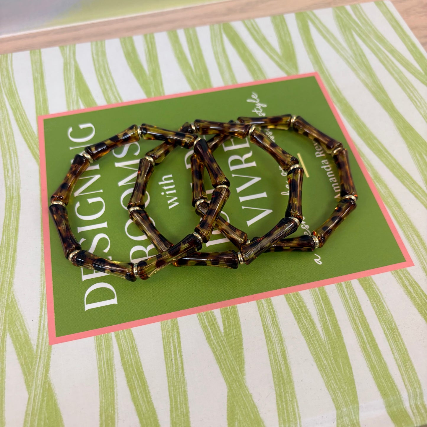 Candace Acrylic Marbled Bangles