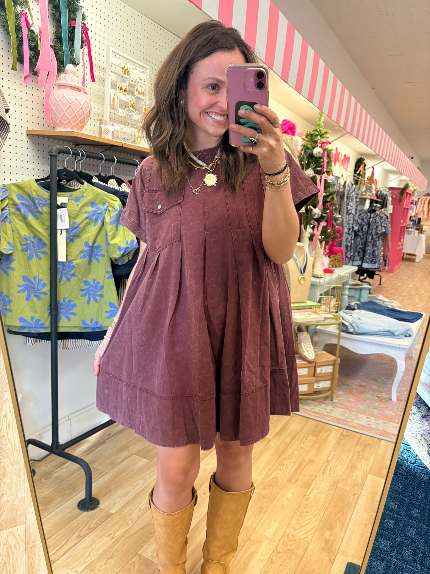 Pocketful of Charm Mini Dress