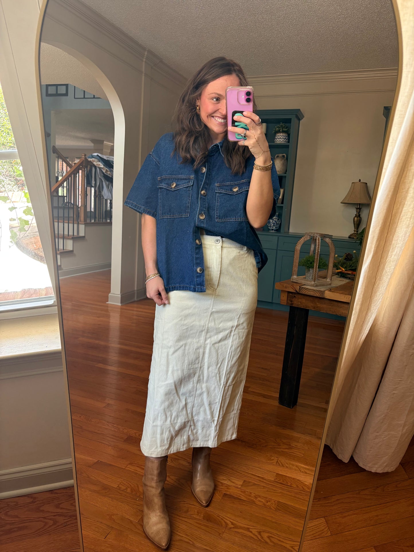 Outlaw Blues Denim Top