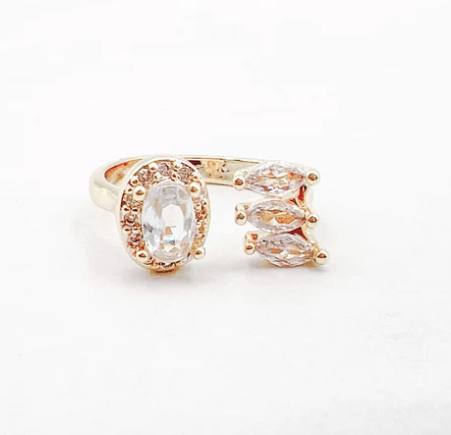Double Glam Ring