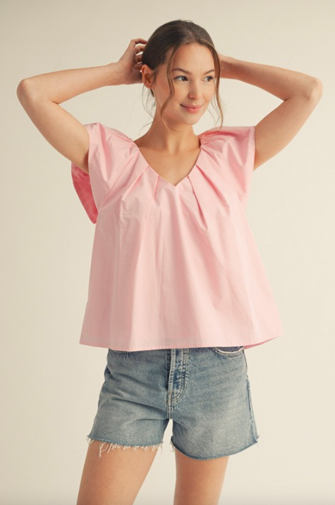 Flair Affair Ruffled Top