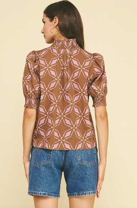 Pop of Pattern Blouse