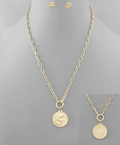 Zara Coin Necklace
